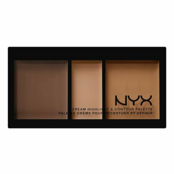 NYX Cream Highlight & Contour Palette CHCP03 Deep - Picture 2 of 2